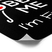 Dont Bobber Me Im Fishing _1  Poster (Ecke)