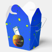 Don't Boo—Abstimmung—Pop Art Pumpkin Ballot Box Geschenkschachtel (Geöffnet)