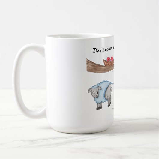 Don't Bother Me - I'm Knitting Kaffeetasse (Links)