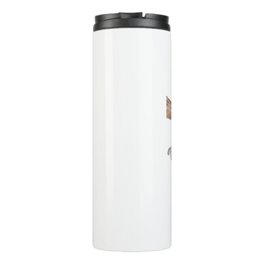 Don't Bother Me - I'm Knitting Thermosbecher (Rückseite)