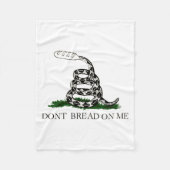 Dont Bread On Me Fleecedecke (Vorderseite)