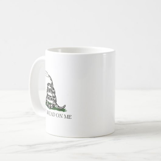 Dont Bread On Me  Kaffeetasse (Vorderseite Links)