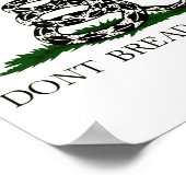 Dont Bread On Me  Poster (Ecke)