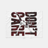 Don't Care Fleecedecke (Vorderseite (Horizontal))