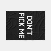 Don't Ck Me, Funny, Jokes, Sarcastic  Fleecedecke (Vorderseite (Horizontal))