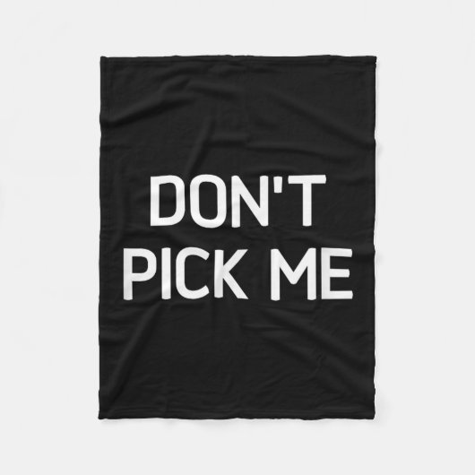 Don't Ck Me, Funny, Jokes, Sarcastic Fleecedecke (Vorderseite)