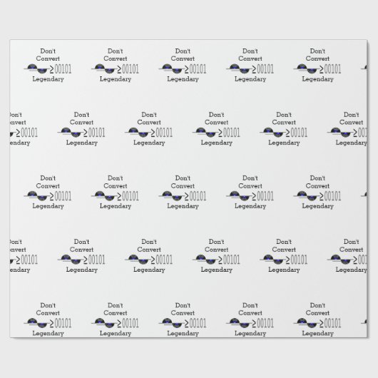 Dont Convert Geschenkpapier (Flach)