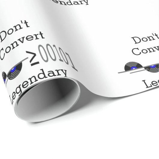 Dont Convert Geschenkpapier (Rolleneckpunkt)
