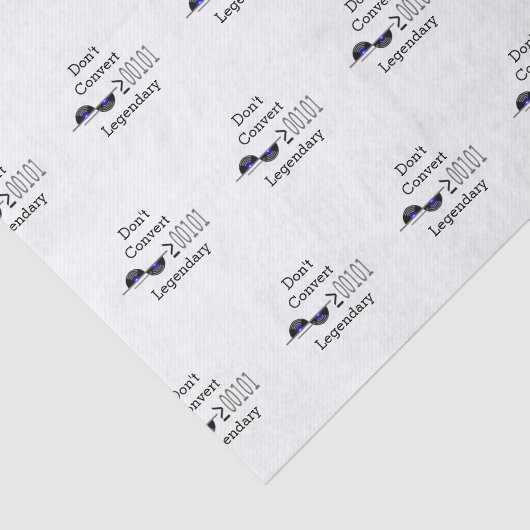 Dont Convert Seidenpapier (Ausschnitt)