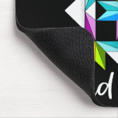 Don't Drink And Quilt Funny Quilting Quilter Sewin Mousepad (Ecke)