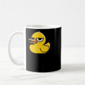 Dont Duck with me , Rubber Ducky Funny Meme Cool D Kaffeetasse (Links)