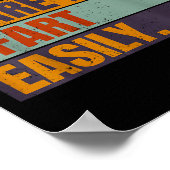 Dont E Me I Fart Easily Joke Hilarious Men Women A Poster (Ecke)