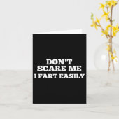 Dont E Me I Furz einfach Karte (Gelbe Blume)