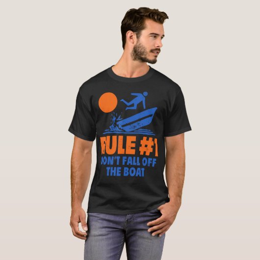 Don'T Fall Off The Boat Unisex For Men'S Women T-Shirt (Vorne ganz)