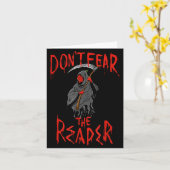 Dont Fear The Carolina Reaper Design  Karte (Gelbe Blume)