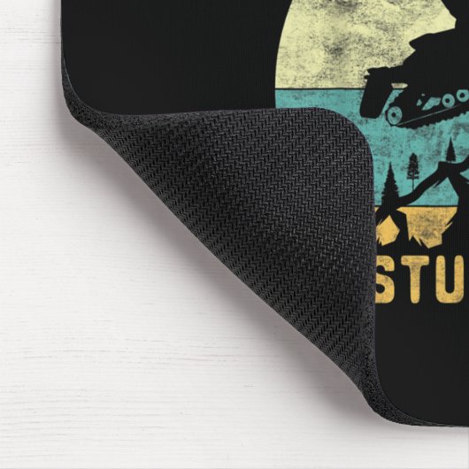 Don't Follow Me I Do Stud Things-snowmobile Motor Mousepad (Ecke)