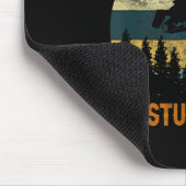 Don't Follow Me I Do Stud Things-snowmobile Motor Mousepad (Ecke)