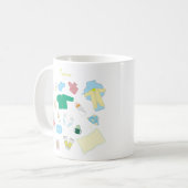 Don't Forget Baby Stuff For Your Diaper Bag Mug Kaffeetasse (Vorderseite Links)