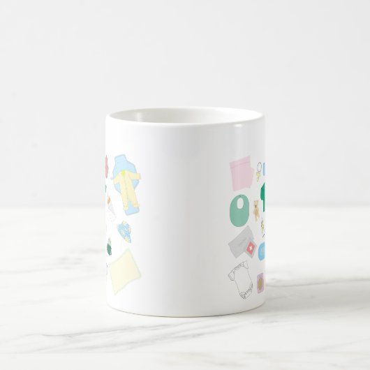 Don't Forget Baby Stuff For Your Diaper Bag Mug Kaffeetasse (Mittel)