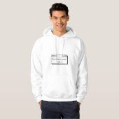 dont forget to be happy design hoodie (Vorne ganz)