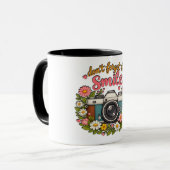 Don't Forget To Smile Tasse (Vorderseite Links)