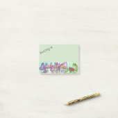 Don't Frog-et Storybook frog lesen Post-it Klebezettel (Auf Schreibtisch)