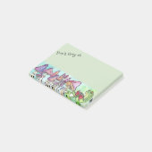 Don't Frog-et Storybook frog lesen Post-it Klebezettel (angewinkelt)
