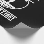 Dont Furz Funny Gym Workout Squat für Bodybuilder Geschenkpapier (Ecke)