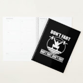Dont Furz Funny Gym Workout Squat für Bodybuilder Planer (Anzeige)