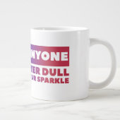 Don't - Geschenk Jumbo-Tasse (Rechts)