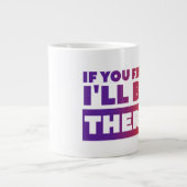 Don't - Geschenk Jumbo-Tasse (Vorderseite)