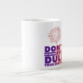 Don't - Geschenk Jumbo-Tasse (Vorderseite)