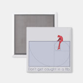 Don't get caught in a fib magnet (Vorderseite/Rückseite)