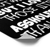 Don't Get It Twisted I May Complain About My Kids Poster (Ecke)