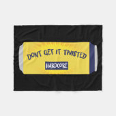 Dont Get It Twisted Tee Tea Meme Long Sleeve Fleecedecke (Vorderseite (Horizontal))