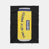 Dont Get It Twisted Tee Tea Meme Long Sleeve  Fleecedecke (Vorderseite)