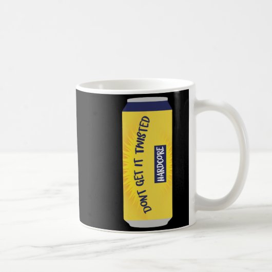 Dont Get It Twisted Tee Tea Meme Long Sleeve Kaffeetasse (Rechts)