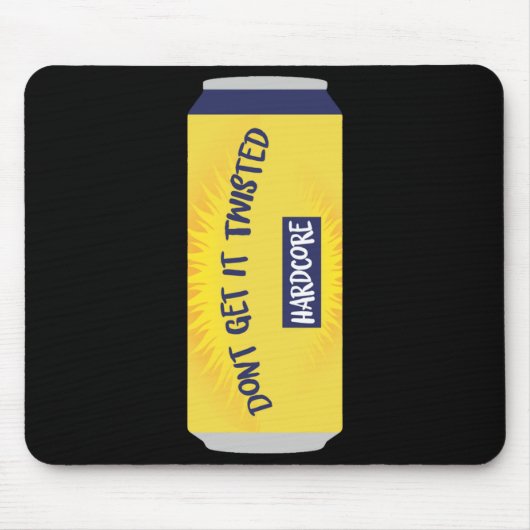 Dont Get It Twisted Tee Tea Meme Long Sleeve Mousepad (Vorne)