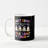 Dont Ghost Your Feeling Halloween School Counselor Kaffeetasse (Links)