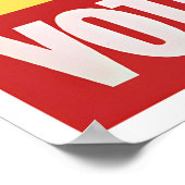 Don't give the Tories another chance! 1950s Poster (Ecke)