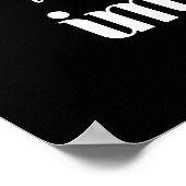 Dont Hate $24,95 Grafische Kunst Wall Poster (Ecke)