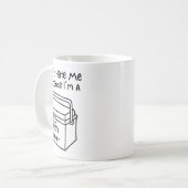 Don't Hate Me Just Because I'm A Little Cooler Kaffeetasse (Vorderseite Links)