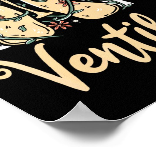 Dont Hate Ventilate Resratory Therast Pulmono _1  Poster (Ecke)