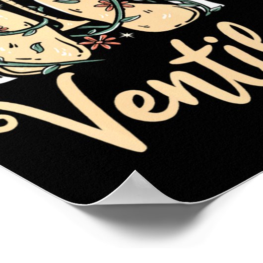 Dont Hate Ventilate Resratory Therast Pulmono  Poster (Ecke)