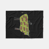 Dont Have A Cow Man Fleecedecke (Vorderseite (Horizontal))