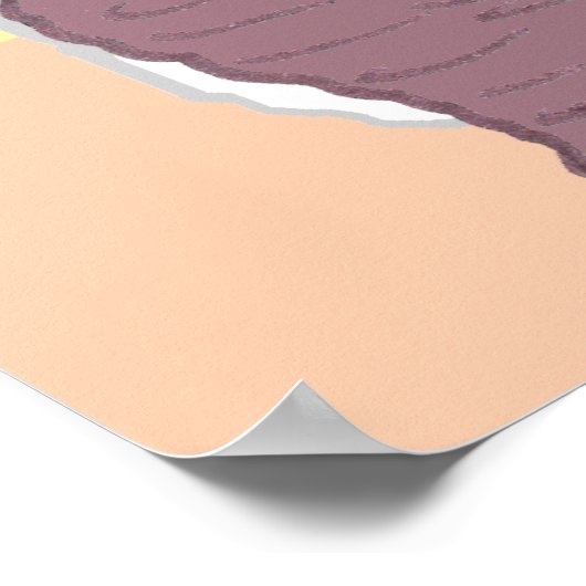 Don't Hog the Bathroom Poster (Ecke)