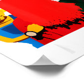 Don't Hug Me I'm Eds Funny Saying Sarcasm  Poster (Ecke)