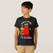 Don't Hug Me I'm Eds Funny Saying Sarcasm  T-Shirt (Vorne ganz)