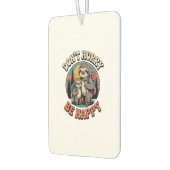 Don't Hurry, Be Happy Sloth Hiking Team Autolufterfrischer (Links)