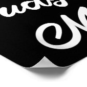 Don't Judge Me Lawyer Quote Gift  Poster (Ecke)